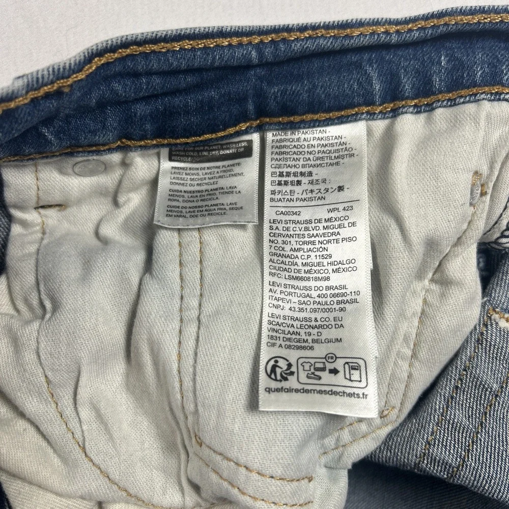 Vintage Levi's 505 Jeans Mens 38x32 Blue Regular Fit Straight Leg Vintage